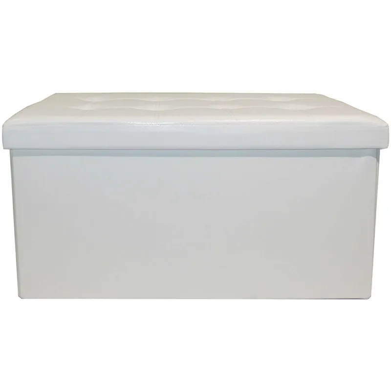Banc coffre polyuréthane couvercle capitonné