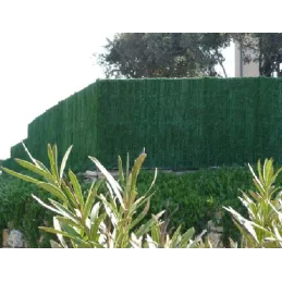 Haie artificielle 126 brins vert thuyas en rouleau Supra