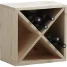 Casier de rangement 16 bouteilles en épicéa