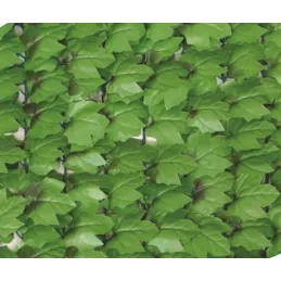 Haie artificielle jeunes feuilles de lierre en rouleau