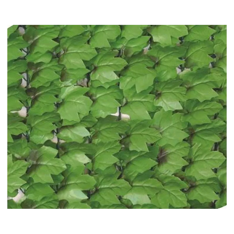 Haie artificielle jeunes feuilles de lierre en rouleau