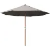 Parasol en bois 300 cm avec manivelle Holly