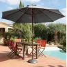 Parasol en bois 300 cm avec manivelle Holly