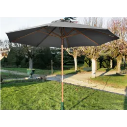 Parasol en bois 300 cm avec manivelle Holly