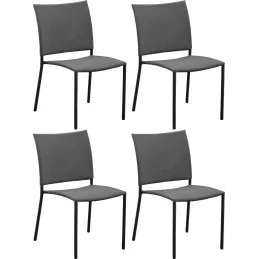 Chaise de jardin Bonbon pour enfant (Lot de 4)