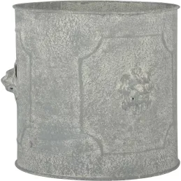 Pot de fleurs ronds Lion (Lot de 2)