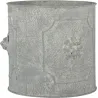 Pot de fleurs ronds Lion (Lot de 2)