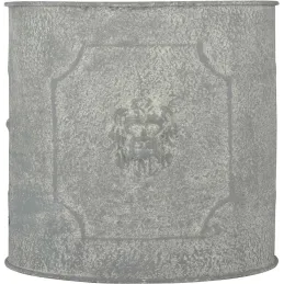 Pot de fleurs ronds Lion (Lot de 2)