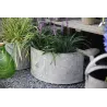 Pot de fleurs demi-rond Lion (Lot de 2)
