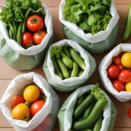 5 filets de conservation légumes et fruits