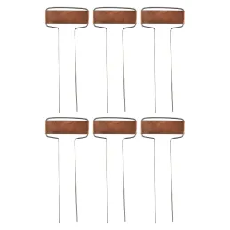 Etiquettes à plantes en cuivre (Lot de 6)