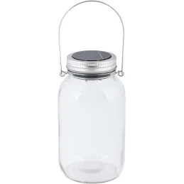Bocal solaire LED en verre