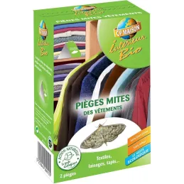 2 pièges mites des vêtements