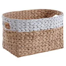Corbeilles de rangement en jacinthe (Lot de 2)