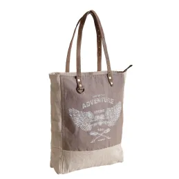 Sac en lin inscription Adventure