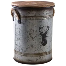 Tabouret et seau à pellets