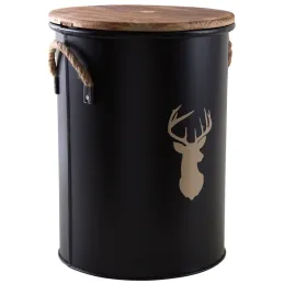 Tabouret et seau à pellets