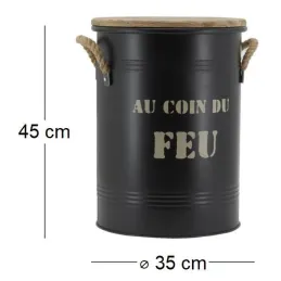 Tabouret et seau à pellets