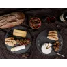 Plateau à fromages ardoise et  métal