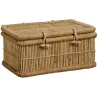 Malles en roseau naturel (Lot de 2)