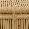 Malles en roseau naturel (Lot de 2)