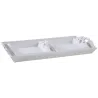 Plateaux blancs (Lot de 3)