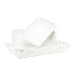 Plateaux en manguier blanc (Lot de 3)