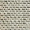 Panier à linge en rotin patiné blanc
