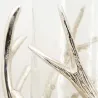 Photophore bois de cerf en aluminium