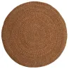 Tapis rond en jonc de mer naturel Siz