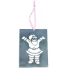 Plaque à suspendre Noël en métal (Lot de 2)