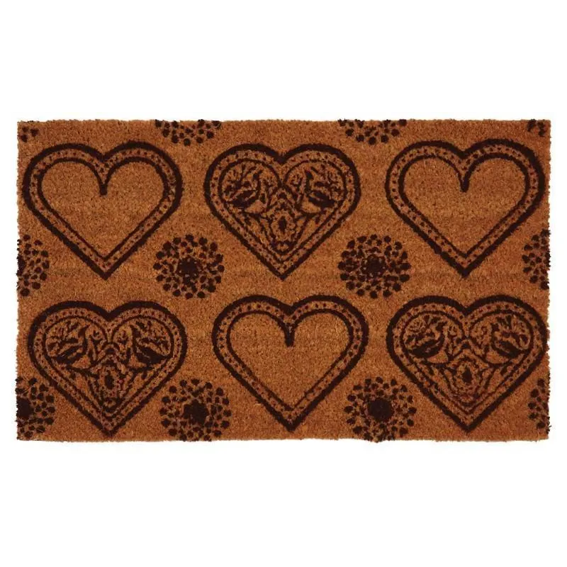 Paillasson coco intérieur extérieur 75 x 45 cm