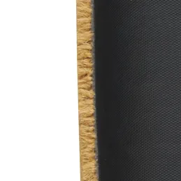 Paillasson coco intérieur extérieur 75 x 45 cm