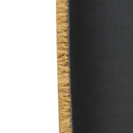 Paillasson coco intérieur extérieur 75 x 45 cm