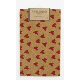 Paillasson coco intérieur extérieur 75 x 45 cm