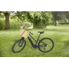 Panier à vélo en jonc naturel