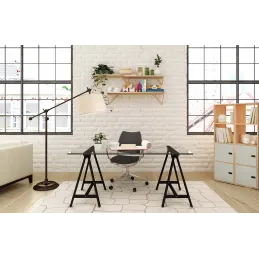 Tréteau architecte en bois peint