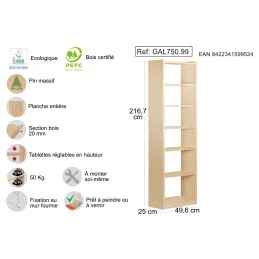 Colonne en pin Gala