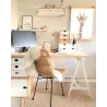 Etagère tablette murale en pin brut