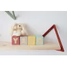 Etagère tablette murale en pin brut
