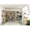 Etagère d'angle en pin brut Gala