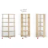 Etagère d'angle en pin brut Gala