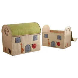 Coffres à jouets "Maison" (Lot de 2)