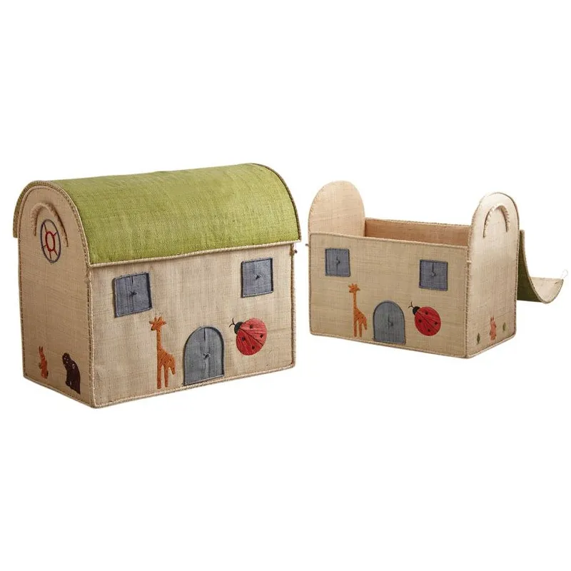Coffres à jouets "Maison" (Lot de 2)