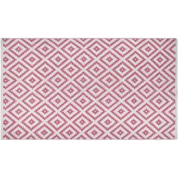Tapis intérieur extérieur Chanler blush