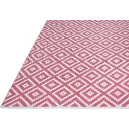 Tapis intérieur extérieur Chanler blush