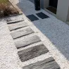 Palis de schiste ton ardoise