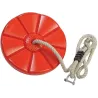 Siège disque pour tyrolienne