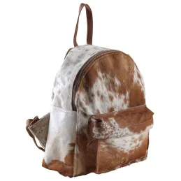 Sac à dos en peau de vache