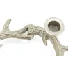 Bougeoirs bois de cerf en aluminium